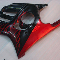 MSA Red Flame Injection Tank Cover Fairing Fit for Honda 1995-96 CBR600F3 u004