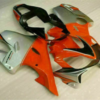 MS Red Silver Injection Fairing Kit Fit for Honda 2001-2003 CBR600 F4I u005