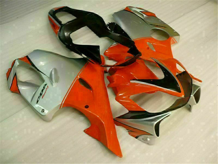 NT Fairing Fit for Honda 2001-2003 CBR600 F4i U005- Red Silver | ABS Injection