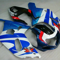 MSB Injection Mold  Blue Fairing Fit for  2001-2003 GSXR 600 750 k023