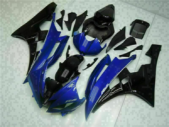 MS Injection Plastic Blue Black Fairing Fit for Yamaha 2006-2007 YZF R6 g023