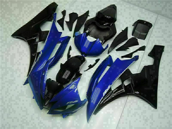 MS Injection Plastic Blue Black Fairing Fit for Yamaha 2006-2007 YZF R6 g023