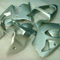 MSA Fit for  2000-2002 ZX6R Plastic Silver Injection Fairing Bodywork t012