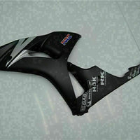 MS Injection New Silver Black Fairing Fit for Honda 2006-2007 CBR1000RR u0118