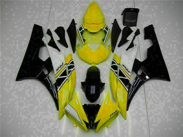 MS Injection Plastic Yellow Black Fairing Fit for Yamaha 2006-2007 YZF R6 g029