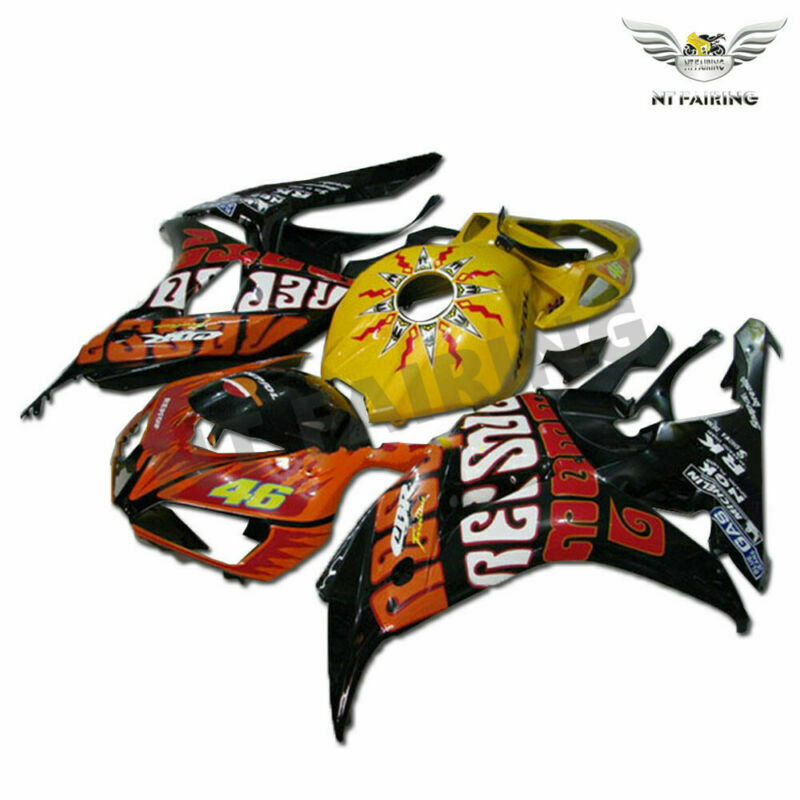 NT Fairing Fit for Honda 2006-2007 CBR1000RR U032- Yellow Orange | ABS Injection