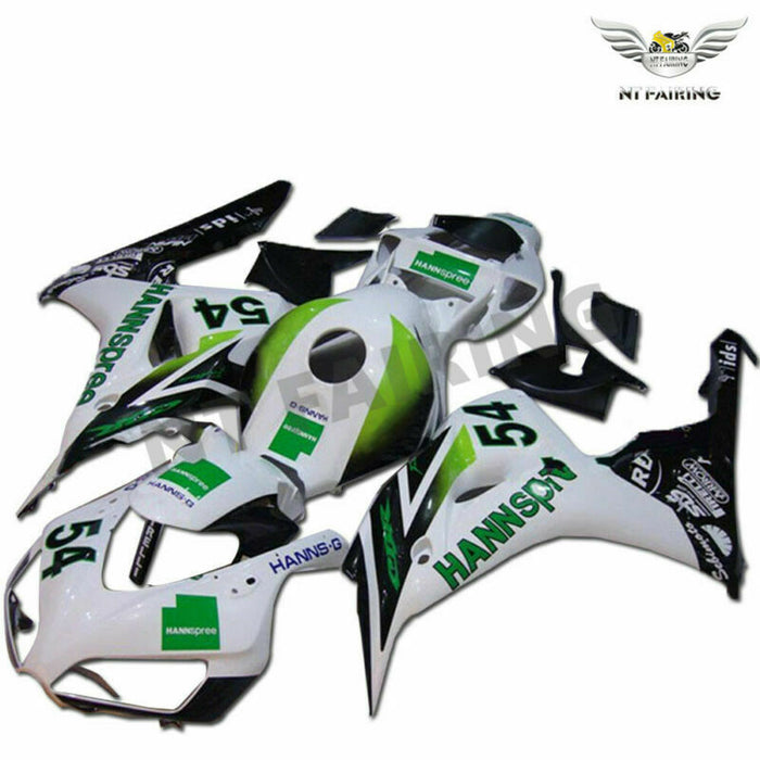 MS Injection Green White Mold ABS Fairing Fit for Honda 2006-2007 CBR1000RR u036