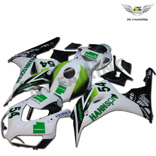MS Injection Green White Mold ABS Fairing Fit for Honda 2006-2007 CBR1000RR u036