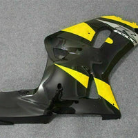 MSB Injection Yellow Black Fairing Fit for  2001-2003 GSXR 600 750 o026