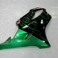MS Injection Green Flame Fairing Plastic Fit for Honda 2001-2003 CBR600 F4I u029