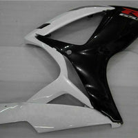 MSB Injection White Black Fairing Fit for  2006 2007 GSXR 600 750 n064