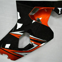 MS Injection Orange Black Fairing Fit for  2004-2005 GSXR 600 750 n011l