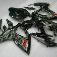 MSB Injection Black Plastic Fairing Fit for  2006 2007 GSXR 600 750 o030