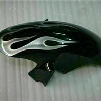 MS Injection Silver Flame Black Fairing Fit for Yamaha 2006-2007 YZF R6 g035