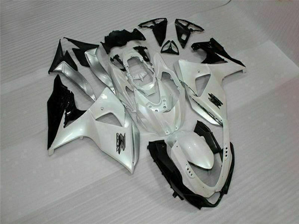 MS Injection White Black Fairing ABS Kit Fit for  2009-2016 GSXR 1000 q009