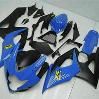MS Injection Bodywork Blue Black Fairing Fit for  2005-2006 GSXR 1000 p052