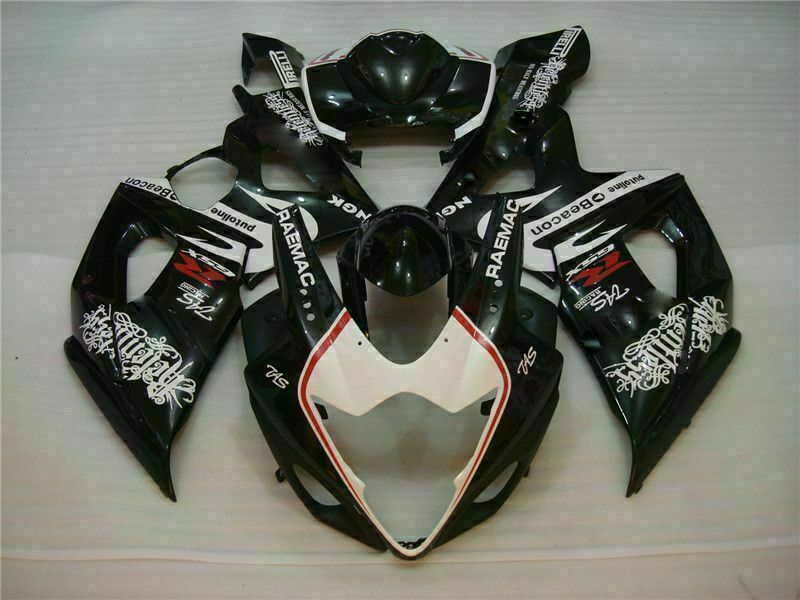NT Fairing Fit for Suzuki 2005-2006 GSXR 1000 R022- White Black | ABS Injection