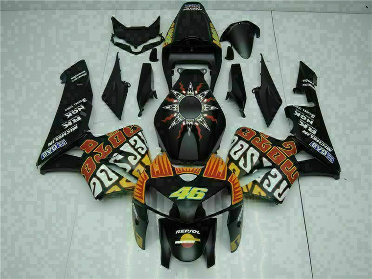 NT Fairing Fit for Honda 2005-2006 CBR600RR U081- Msa Black | ABS Injection