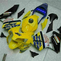 MSA Injection Mold Yellow Plastic Fairing Fit for Honda 2003-2004 CBR600RR u078