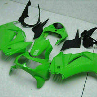 MSA Fit for  2008-2012 EX250 250R Plastic Green Injection Fairing s011