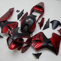 NT Injection Matte Black Red Fairing Fit for Honda 2003-2004 CBR600RR WTH R083