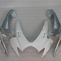 MSB Injection White Silver Fairing Fit for  2006 2007 GSXR 600 750 v085