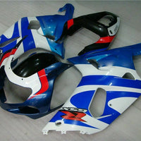 MSB Injection Mold  Blue Fairing Fit for  2001-2003 GSXR 600 750 k023