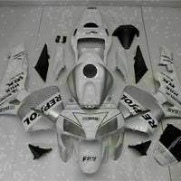 MSA Injection White ABS Plastic Fairing Fit for Honda 2003 2004 CBR600RR TH v009