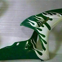 MS Injection White Flame Green Fairing Fit for Honda 2006-2007 CBR1000RR u087