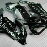 MS Injection Mold Fairing Black Kit Fit for ABS Honda CBR1000RR 2004-2005 u016
