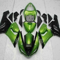 Fit for  Ninja 2005-2006 ZX6R 636 Green New Injection Fairing Kit t013-T