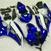 MSB Injection Mold Kit Blue Plastic Fairing Fit for Yamaha 2006-2007 YZF R6 g003