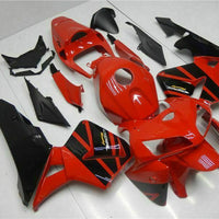 MSA Injection Red Fairing Fit for Honda 2005-2006 CBR600RR ABS Plastic g004a