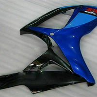 MSB Injection Mold Blue Fairing Kit Fit for  2006 2007 GSXR 600 750 o045