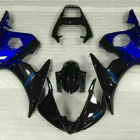 MS Injection Set Blue Black Fairing Fit for Yamaha YZF 2003-2005 R6 & 06-09 R6S g049