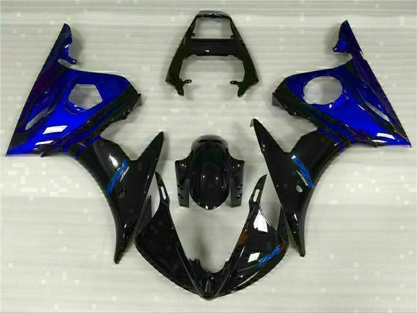 MS Injection Set Blue Black Fairing Fit for Yamaha YZF 2003-2005 R6 & 06-09 R6S g049