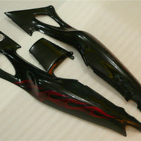 MSA Bodywork Red Flame Injection Fairing Fit for Honda 1997-1998 CBR600F3 u027