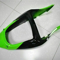 MSA Fit for  2000-2002 ZX6R Plastic Green Black Injection Fairing ABS t016