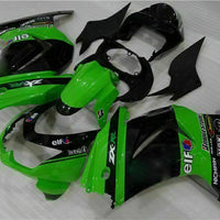 MS Fit for  2008-2012 EX250 250R Plastic Black Injection Fairing n014-T