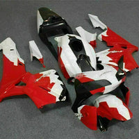 MSA Injection Mold Red White Fairing Fit for Honda 2003-2004 CBR600RR u032