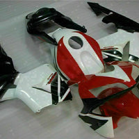 MSA Injection Mold Red White Fairing Fit for Honda 2003-2004 CBR600RR u057
