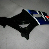 MS Injection Black Blue ABS Fairing Kit Fit for  2003-2004 GSXR 1000 p033