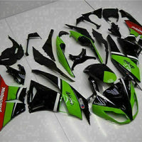 MSA Injection Fairing Fit for  2009-2012 ZX6R Plastic With Seat Cowls t007-T
