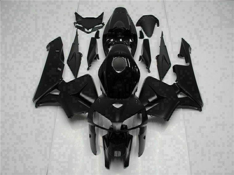 NT Fairing Fit for Honda 2005-2006 CBR600RR U086- Msa Black | ABS Injection
