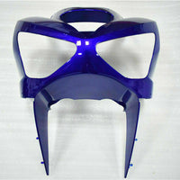 MSA Fit for  03-04 ZX6R 636 Plastic Glossy Blue Injection Fairing m010