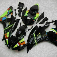 MS Injection Bodywork Black Fairing Fit for Yamaha 2006-2007 YZF R6 ABS Cowl g061