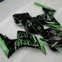 MS Injection Green Black Kit Fairing Fit for Honda 2006-2007 CBR1000RR Set t071