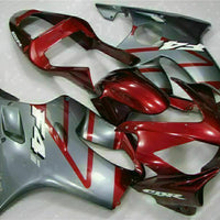 MS Injection Mold Red Silver Fairing Kit Fit for Honda 2001-2003 CBR600 F4I v043