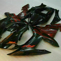 MSB Injection Mold Kit Black ABS Fairing Fit for Yamaha 2002-2003 YZF R1 g001-01