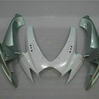 MSB Injection White Silver Fairing Fit for  2006 2007 GSXR 600 750 o077
